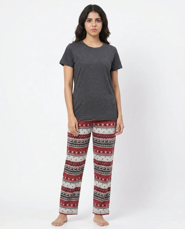 Sajiero Cotton PJ Set - Morven