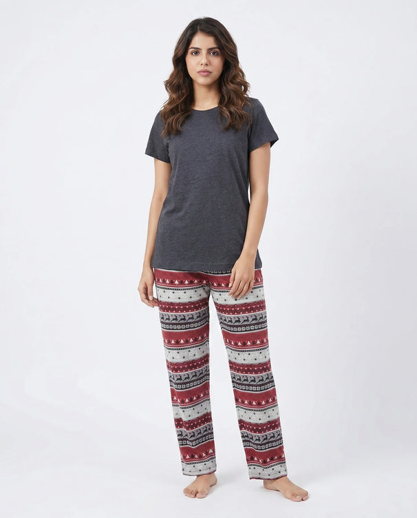 Sajiero Cotton PJ Set - Morven
