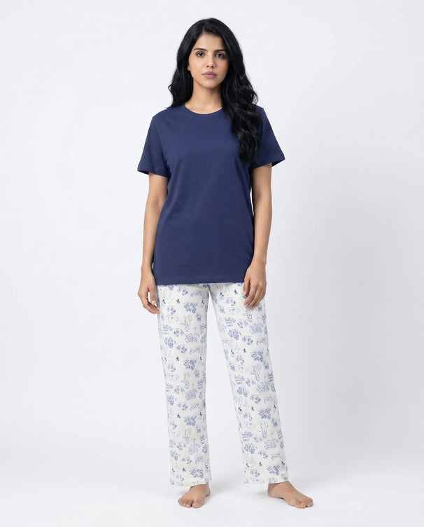 Sajiero Cotton PJ Set - Veloria