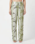Sajiero Cotton Trouser - Olivena