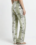 Sajiero Cotton Trouser - Olivena