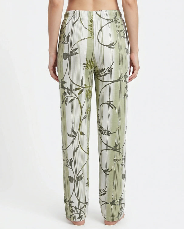 Sajiero Cotton Trouser - Olivena