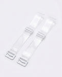 Sajiero Textured Transparent Wide Strap