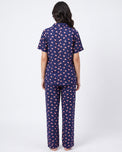 Sajiero Linen Pajama Suit - Juicy Heart