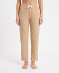 Sajiero Cotton Trouser- Midnight Comfort - Beige