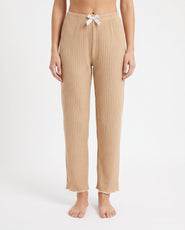 Sajiero Cotton Trouser- Midnight Comfort - Beige