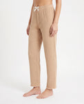 Sajiero Cotton Trouser- Midnight Comfort - Beige