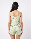 Sajiero Cotton Cami Set - Avocado
