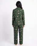 Sajiero Linen Pajama Suit - Botanica