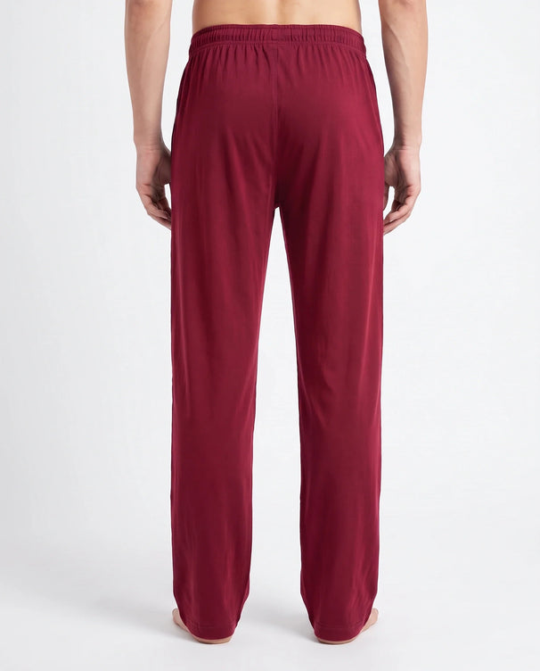 Sajiero Pack of 2 Trousers - Comfy Sleep - Black & Maroon