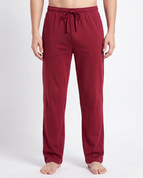 Sajiero Pack of 2 Trousers - Comfy Sleep - Black & Maroon