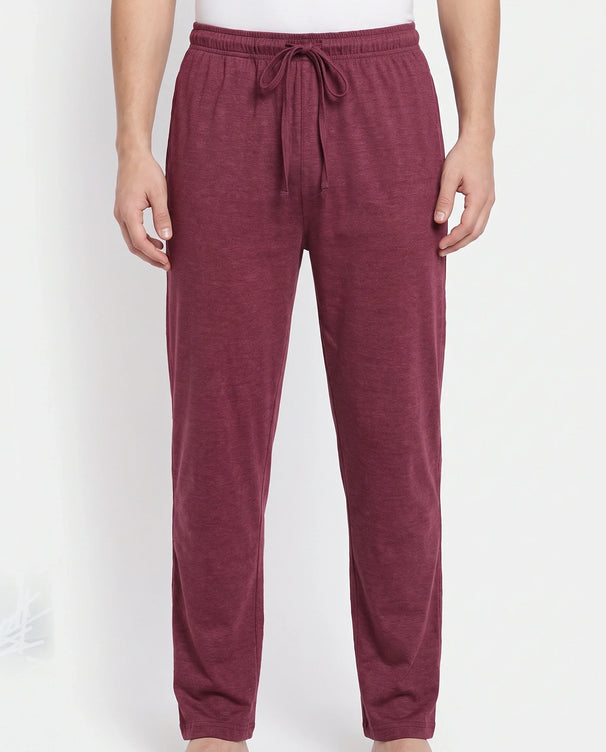 Sajiero Pack of 2 Trousers - Comfy Sleep - Blue & Maroon