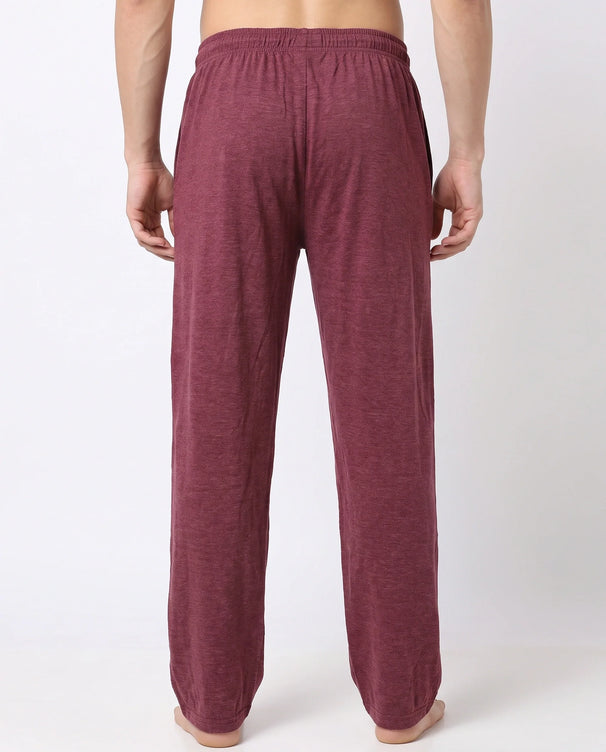 Sajiero Pack of 2 Trousers - Comfy Sleep - Blue & Maroon