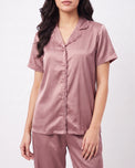 Sajiero Silk PJ Set - Rosia - Champagne
