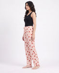 Sajiero Cotton Trouser - Berry Daze