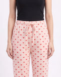 Sajiero Cotton Trouser - Pink Love