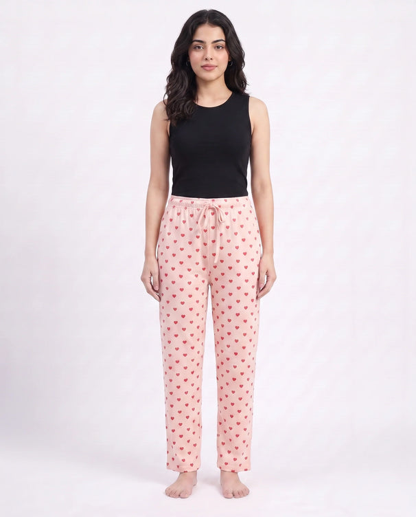 Sajiero Cotton Trouser - Pink Love