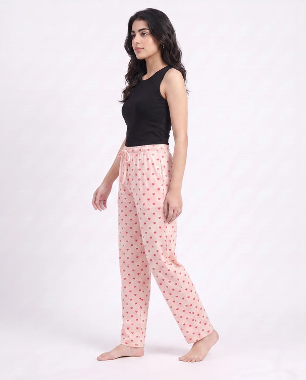 Sajiero Cotton Trouser - Pink Love