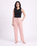 Sajiero Cotton Trouser - Pink Love
