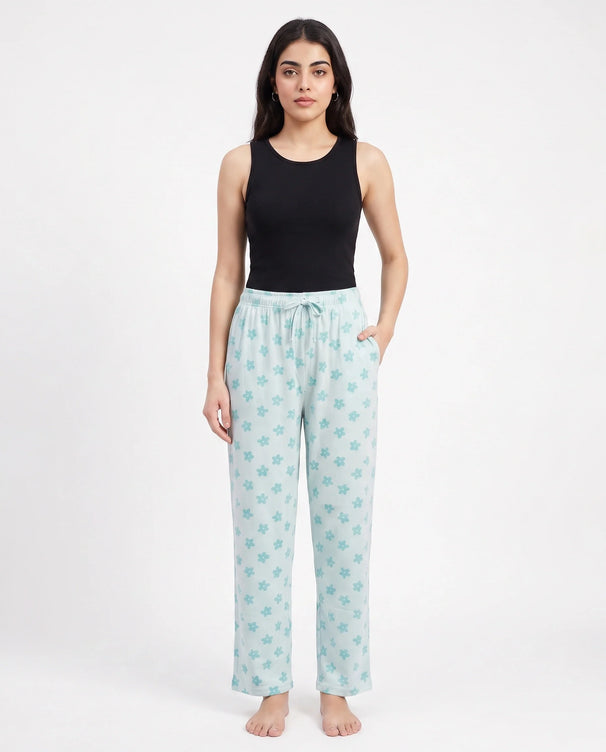 Sajiero Cotton Trouser - Daisy Mint