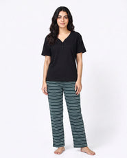 Sajiero Cotton PJ Set - Luna