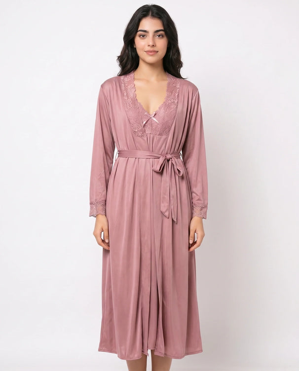 Sajiero Gown Set - Marelle - Rose Gold