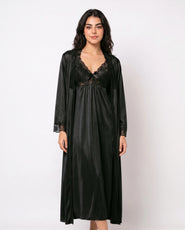 Sajiero Gown Set - Marelle - Black