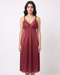 Sajiero Gown Set - Marelle - Maroon
