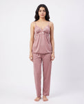 Sajiero Gown Set - Zera - Rose Gold