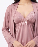 Sajiero Gown Set - Zera - Rose Gold