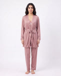 Sajiero Gown Set - Zera - Rose Gold