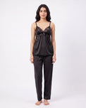 Sajiero Gown Set - Zera - Black