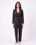 Sajiero Gown Set - Zera - Black