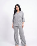 Sajiero Summer Loungewear Set - Softco - Grey
