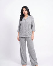 Sajiero Summer Loungewear Set - Softco - Grey