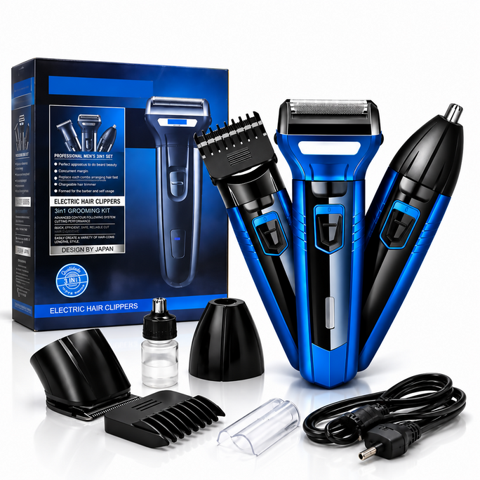 KEMI 3-in-1 Professional Grooming Kit