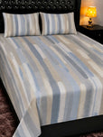 Siesta Zen Export Quality bedsheet, Bed Sheet Set with 2 Pillow Covers – High Quality Modern & Floral Designs, Flat Sheet