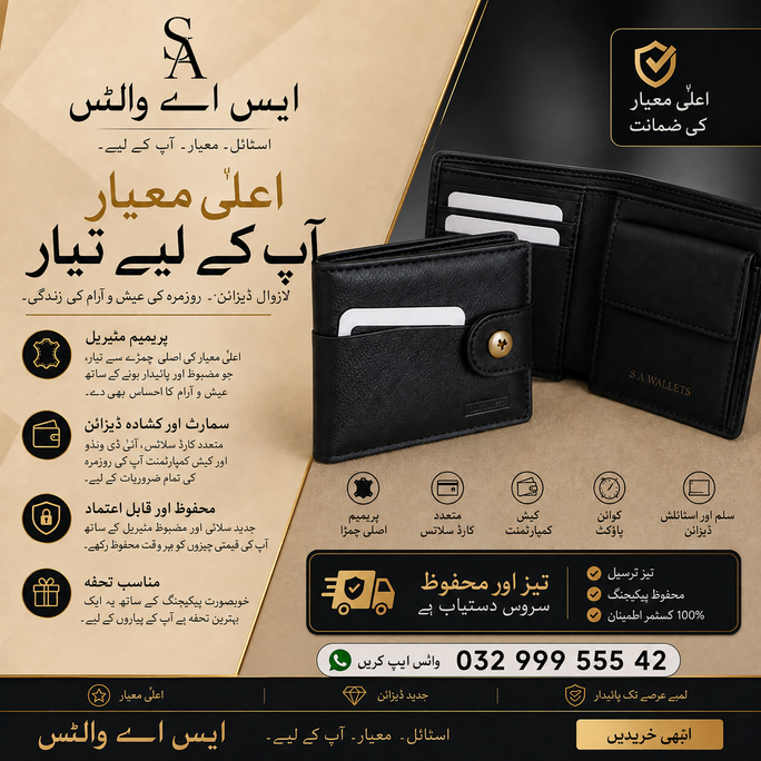 S A Watches & Wallets
