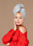 Siesta Zen Export Quality 100% Cotton Hair Wrap (Turban Towel)