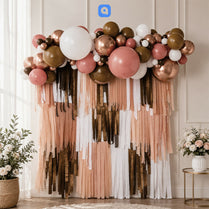 Balloon Garland with Tassel Fringe Decoration Set