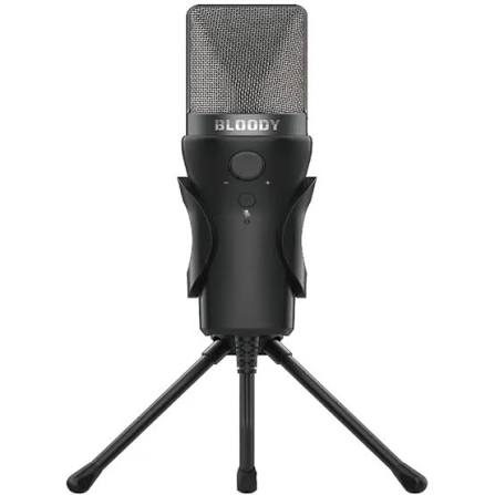 A4Tech Bloody GM20 USB Cardioid Gaming Microphone with Tripod Stand