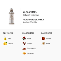 Alexandre J Silver Ombre Eau De Parfum Unisex 100ml (3760016770317)
