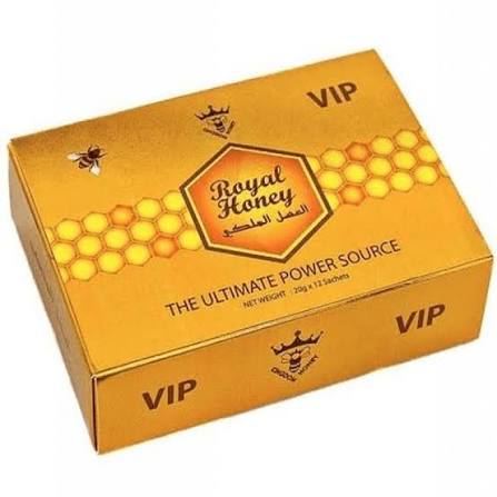 Vip Royal Honey For Men - 120g Complete Box - ( 6 sachet)