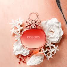 Benetton Colors Rose Intenso Eau De Parfum for Women 80ml (8433982020629)