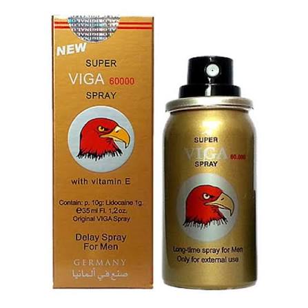 Viga 60000 Long Time Spray For Men - 45 ml