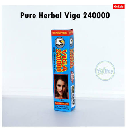 Pure Herbal Viga 240000 long time cream - 15g