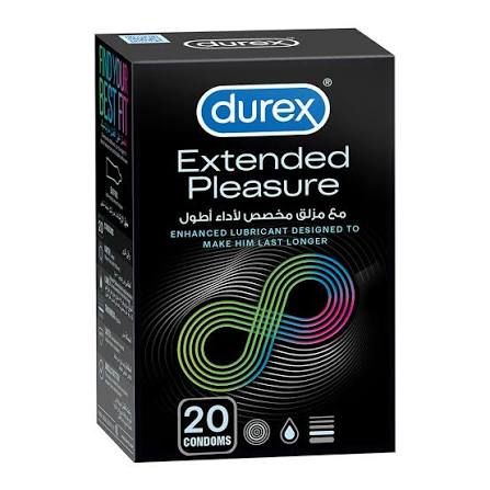 Durex Extended Pleasure Condoms 20'S