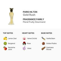 Paris Hilton Gold Rush Eau De Parfum for Women 100ml (608940565056)