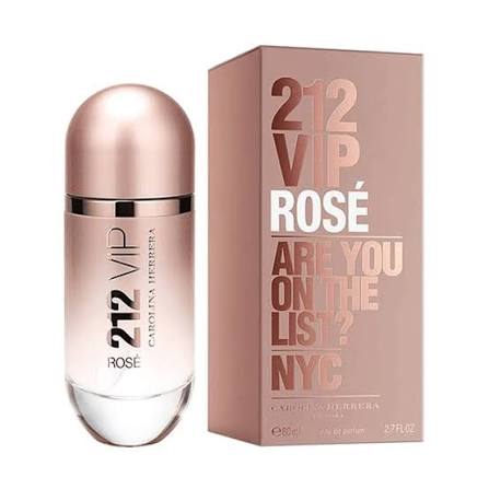 Carolina Herrera 212 VIP Rose Eau De Parfum for Women 80ml (8411061088197)