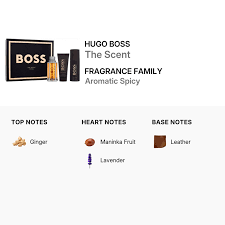 Hugo Boss The Scent Gift Set for Men - EDT 100ml + Shower Gel 100ml + Deodorant Spray 150ml (3616305439543)